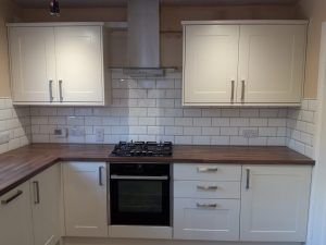 Full kitchen and tiling